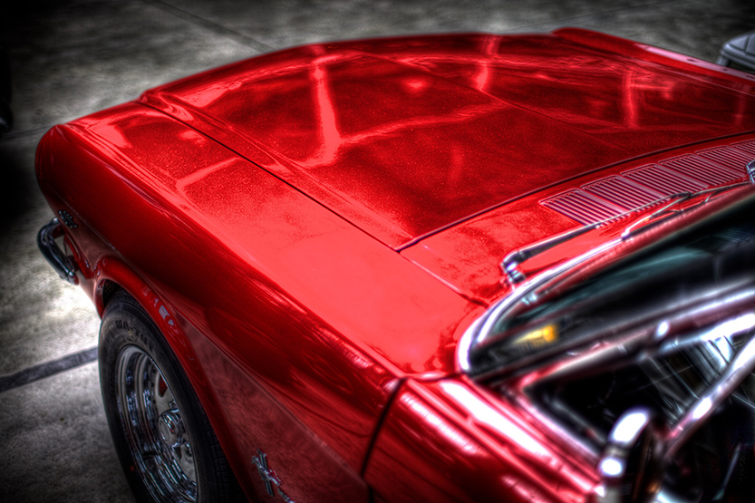 Ford Mustang Haube