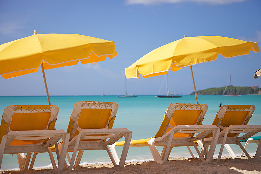 Strand in Philipsburg